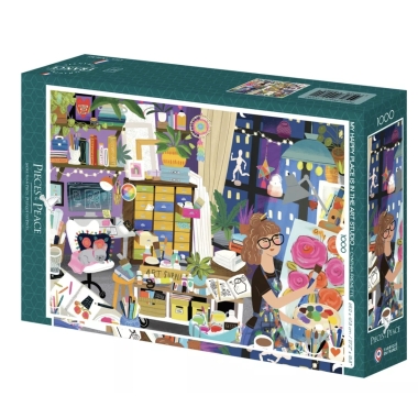 Puzzle 1000 Pièces - Mon Lieu Préféré : l'Atelier d'Art