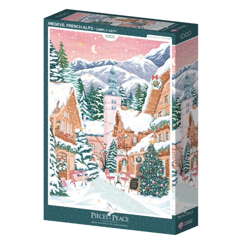 Megève, Alpes Françaises Puzzle 1000 pièces