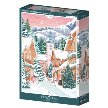 Megève, Alpes Françaises Puzzle 1000 pièces