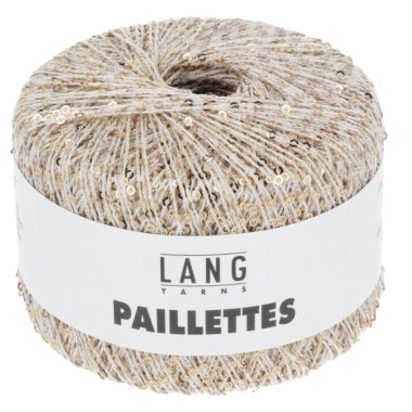 Paillettes - Lang Yarns or 002