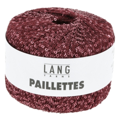 Paillettes - Lang Yarns bordeaux 062