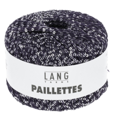 Paillettes - Lang Yarns marine 035