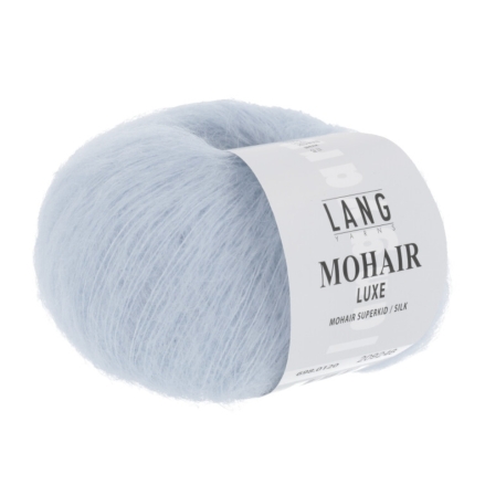 Mohair luxe -  Lang yarns bleu ciel 120