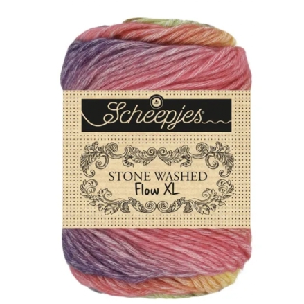 Scheepjes Stone Washed Flow XL 1x65g - 01 Delight