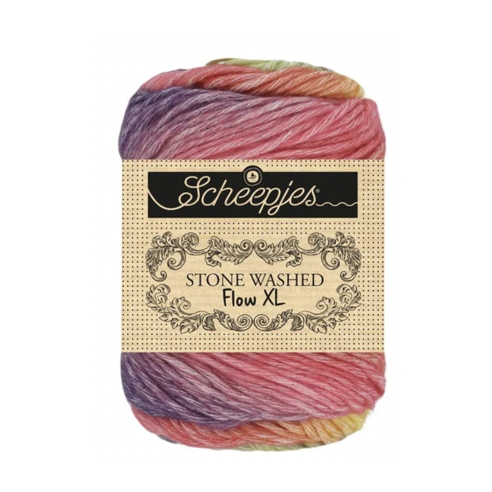Scheepjes Stone Washed Flow XL 1x65g - 01 Delight