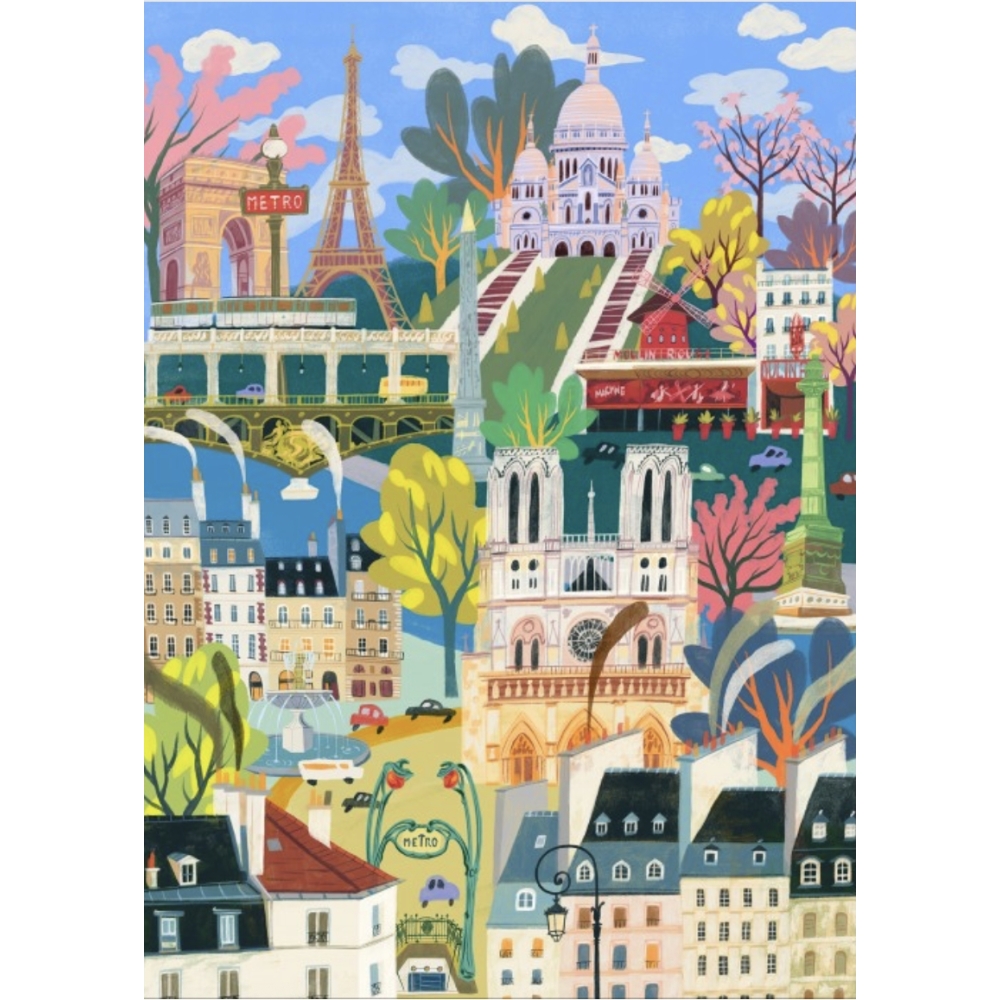 Paris, mon Amour Puzzle 1500 pièces