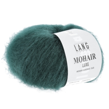 Mohair luxe -  Lang yarns vert foncé 0218