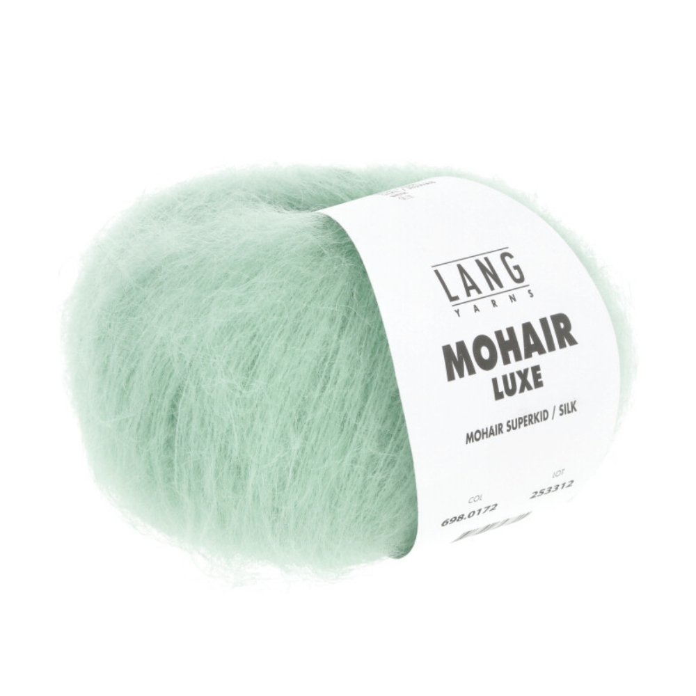 Mohair luxe -  Lang yarns vert d'eau 0172
