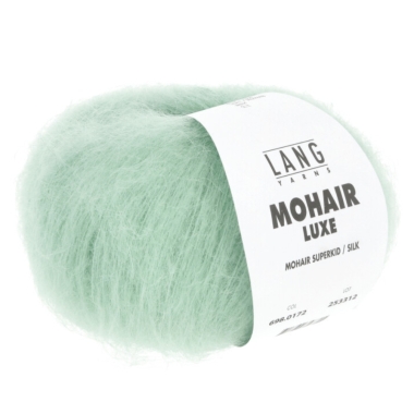 Mohair luxe -  Lang yarns vert d'eau 0172