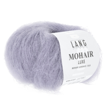 Mohair luxe -  Lang yarns  parme 107