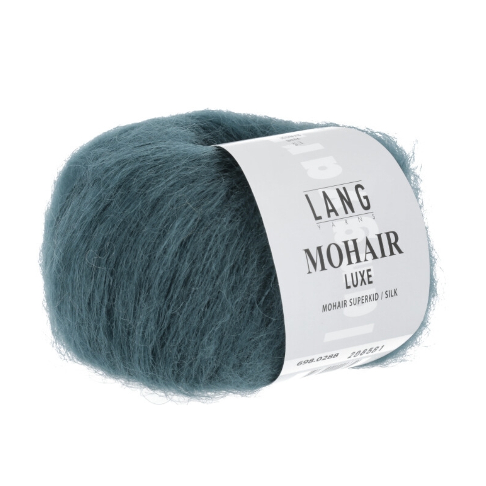 Mohair luxe -  Lang yarns vert bouteille 0288