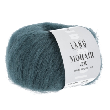 Mohair luxe -  Lang yarns vert bouteille 0288