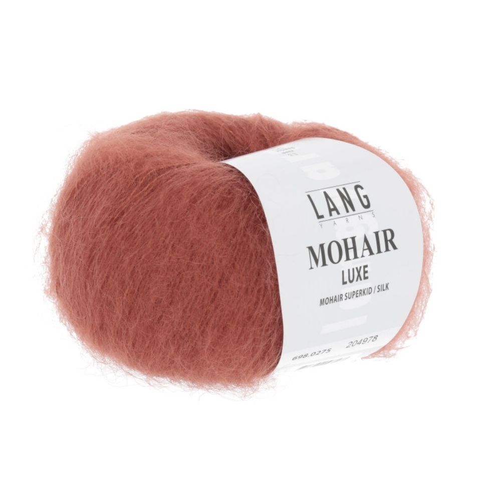 Mohair luxe -  Lang yarns orange 275