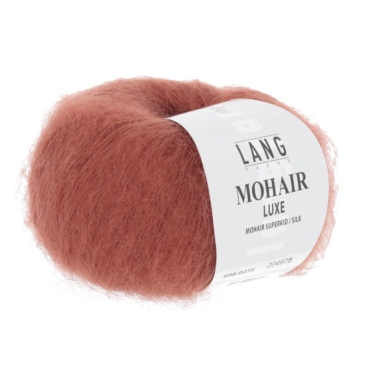 Mohair luxe -  Lang yarns orange 275