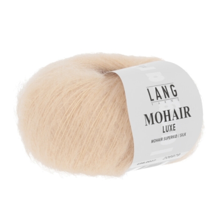 Mohair luxe -  Lang yarns abricot 027