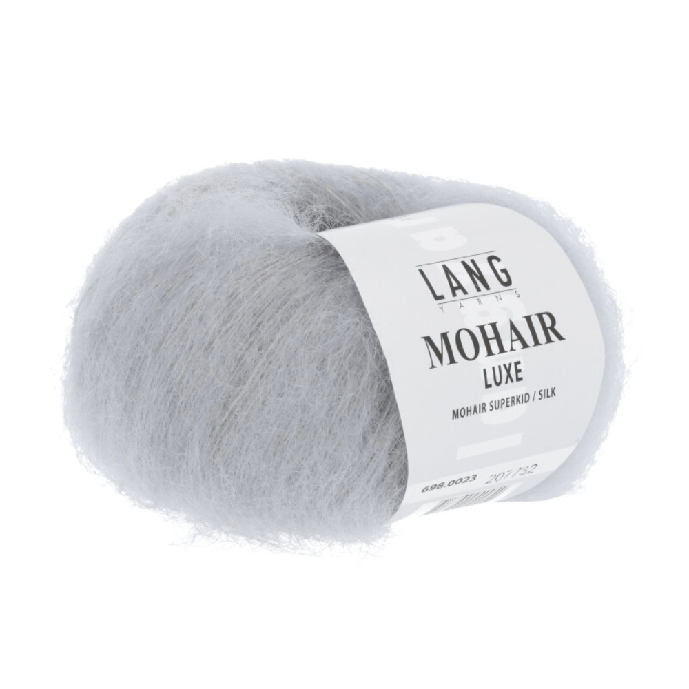 Mohair luxe -  Lang yarns gris perle 023