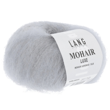 Mohair luxe -  Lang yarns gris perle 023