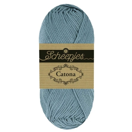 Catona Scheepjes bleu acier 092 Steel Blue