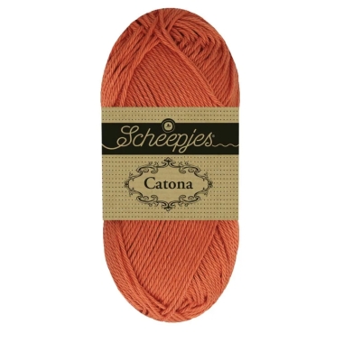 Scheepjes Catona 50g  - 081 Clay Red