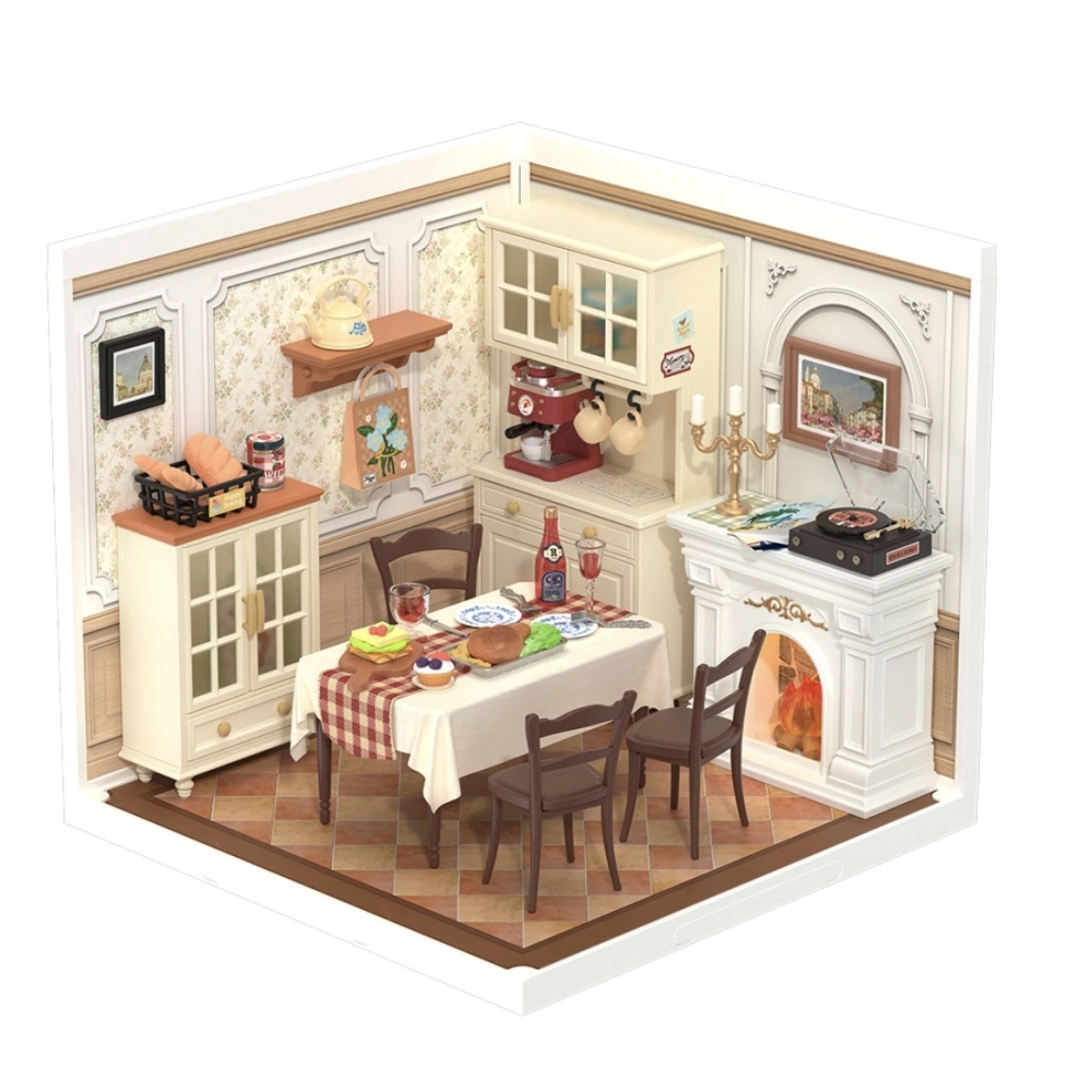 Rolife Warm Dining Room Super Creator