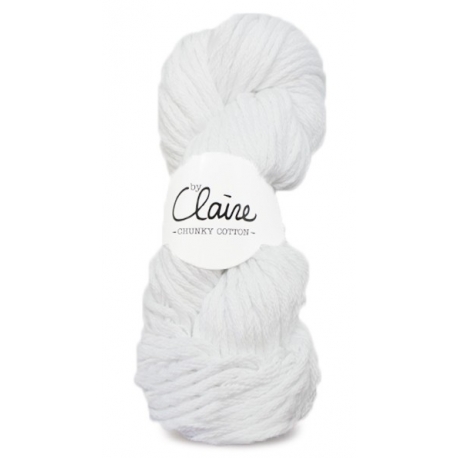 ByClaire Chunky Cotton blanc 01