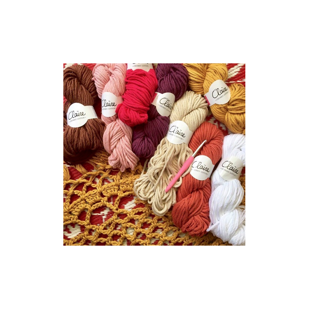 ByClaire Chunky Cotton moutarde n°10