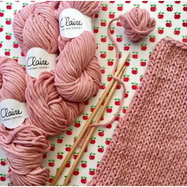 ByClaire Chunky Cotton moutarde n°10
