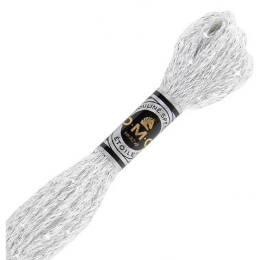 Fil à broder Mouliné Étoile DMC - blanc