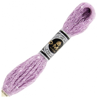 Fil à broder Mouliné Étoile DMC - violet pastel