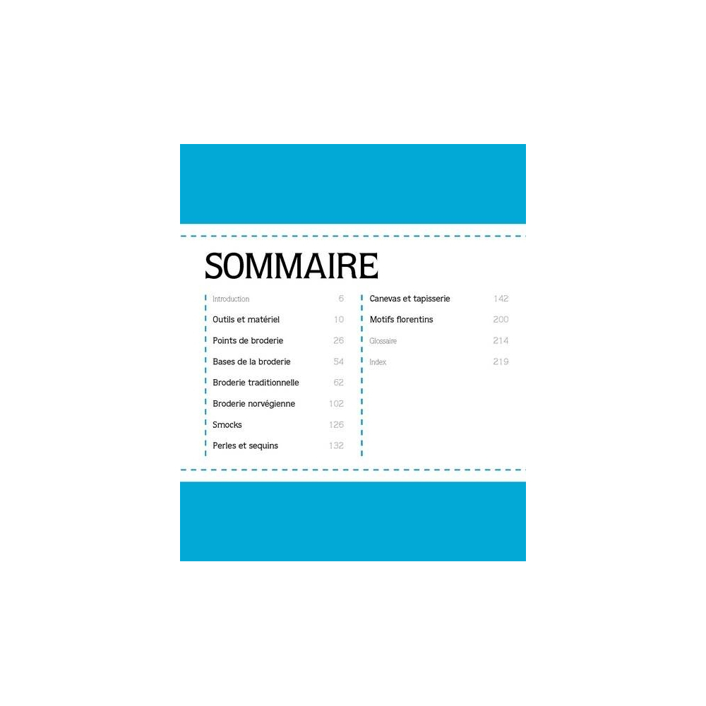 BRODERIE PAS A PAS - L'ATELIER MARABOUT