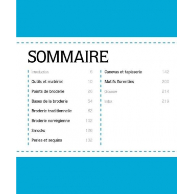BRODERIE PAS A PAS - L'ATELIER MARABOUT