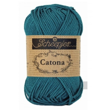 Catona Scheepjes Bleu pétrole - N° 400