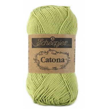 Catona Scheepjes Vert citron - N° 512