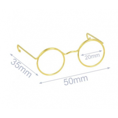 Lunettes en métal pour doudou