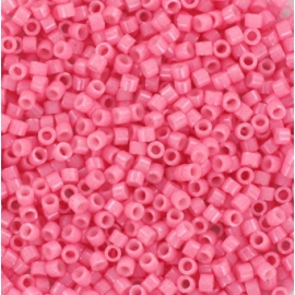 Miyuki delica's 11/0 - opaque dyed carnation pink 1371
