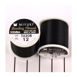 Miyuki beading thread B - black