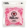 Mini Perlou - 2000 Perles à repasser Rose opaque - 4 couleurs