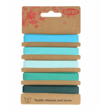 Assortiment de rubans gros grain 10mm
