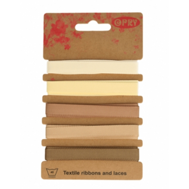 Assortiment de rubans gros grain 10mm