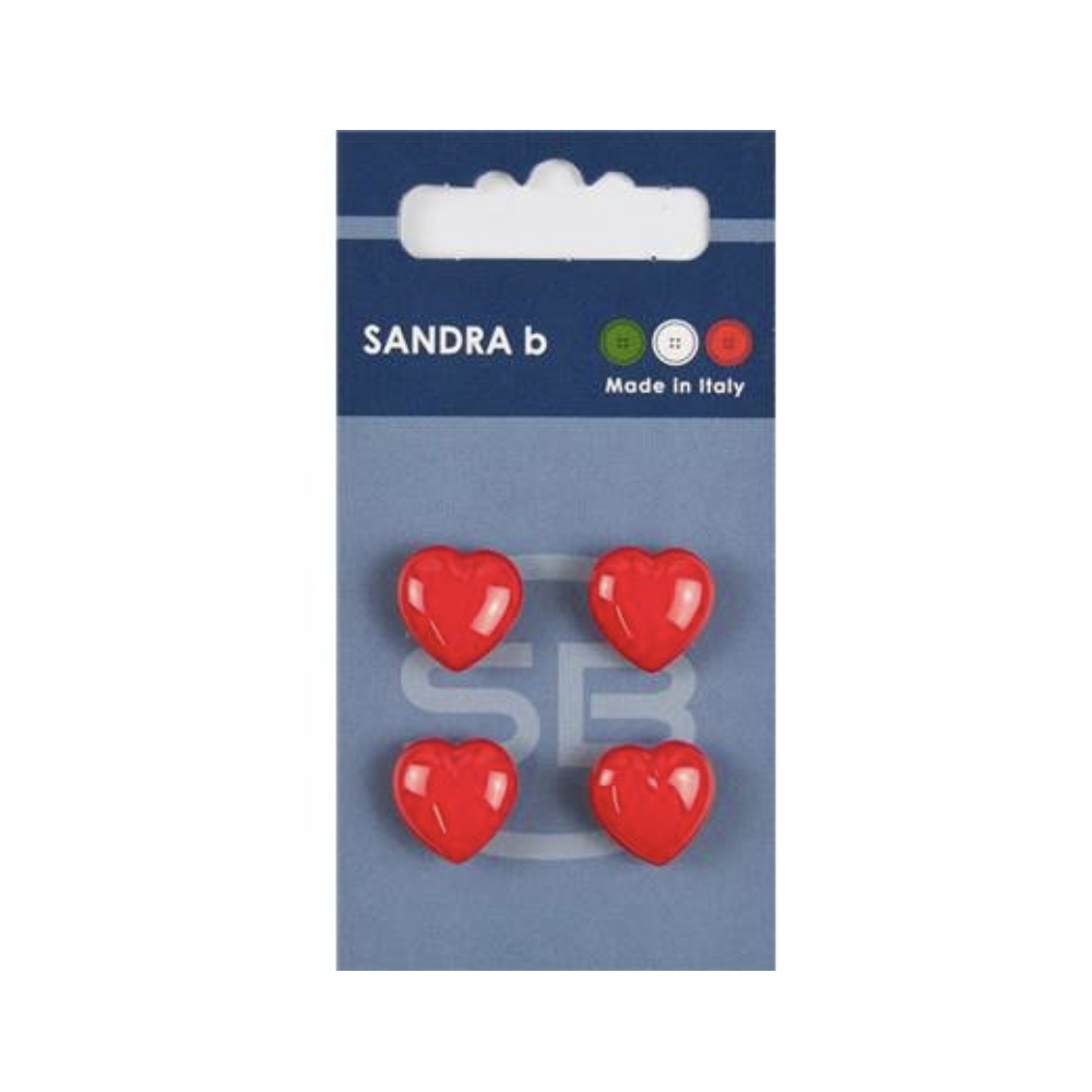 Bouton coeur à queue Bouton coeur à queue
