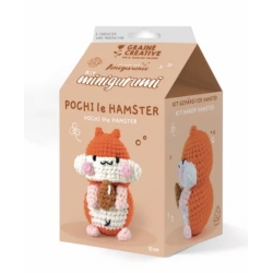 Kit crochet minigurumi - Pochi le hamster
