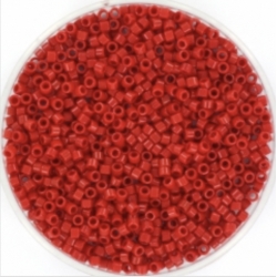 Miyuki delica's 11/0 - opaque red 723