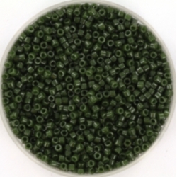 Miyuki delica's 11/0 - opaque dyed olive 663