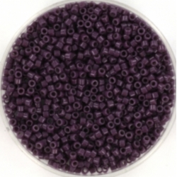 Miyuki delica's 11/0 - duracoat opaque dyed medium purple 2360