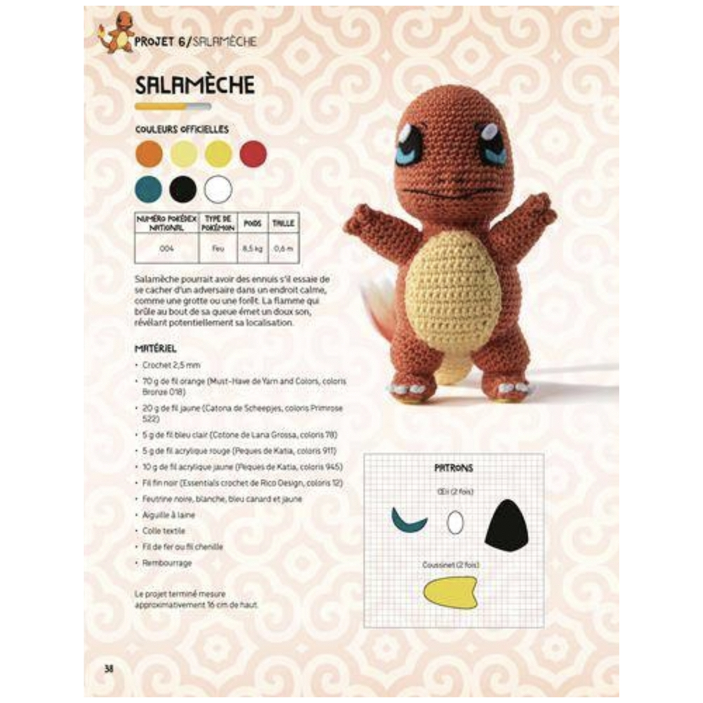 Pokémon au crochet