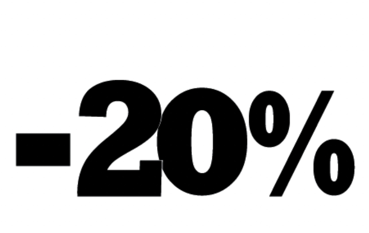 20% de remise